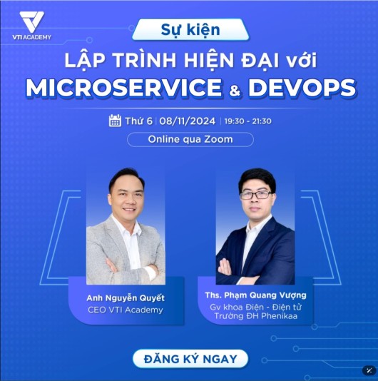 Lập trình viên hiện đại với Microservices và Devops